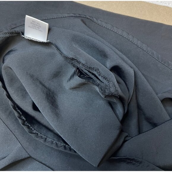 Sew-ers Delight Croft & Barrow Womens Black Sleeveless Tank Blouse XL - Picture 4 of 4